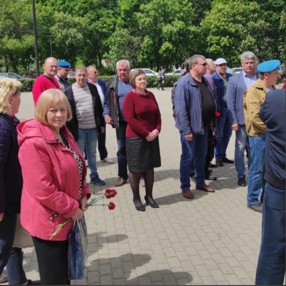 Комитет солдатских матерей принимает участие в митинге,   посвященном началу вывода войск из Афганистана